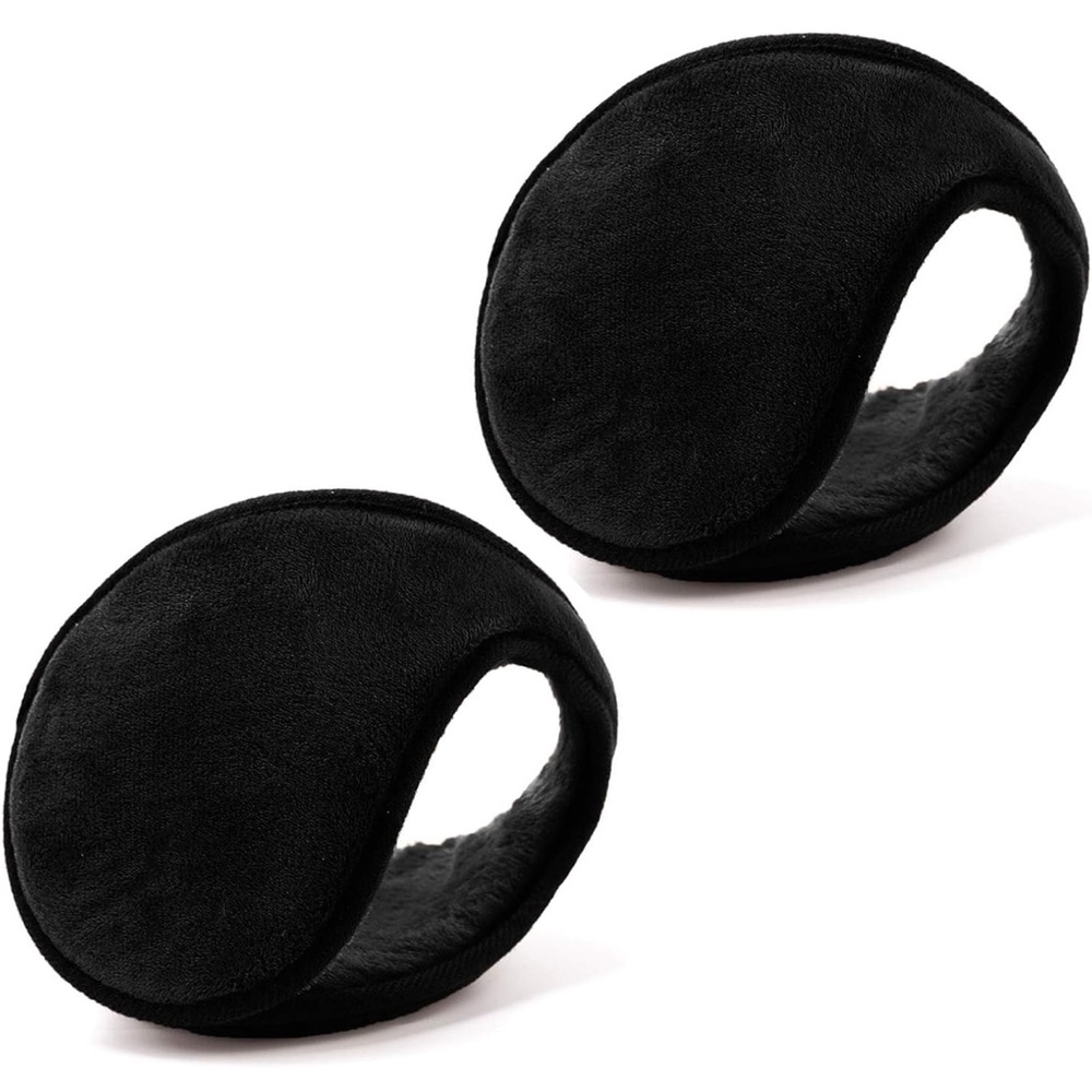 Bundle of 2 HIG Ear Warmer Unisex Classic Fleece Earmuffs